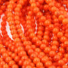 howlite beads orange