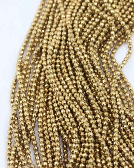 hematite gold 3mm