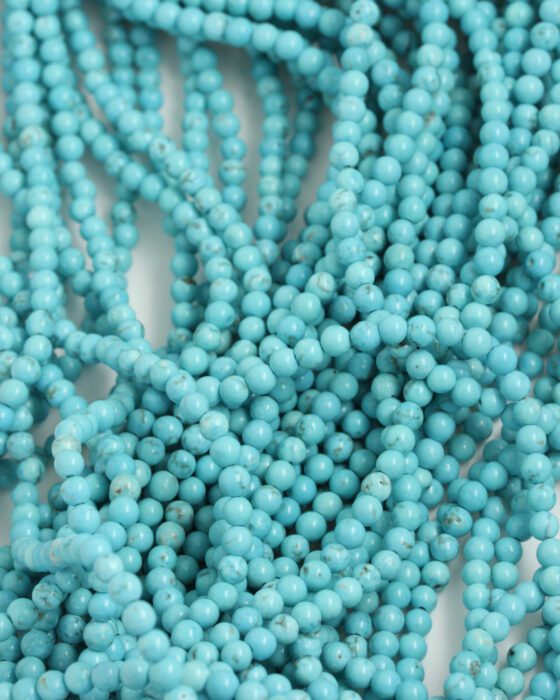 howlite 4mm turquoise