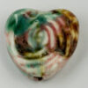 21 x 22 mm - Heart Shaped bead rose design