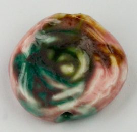 22 mm Flat round bead