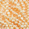 Freshwater pearls irregular shape 10mm peach