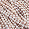 Freshwater rice pearls beads pink