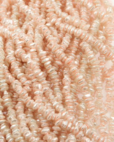 Chip imitation glass pearl pink