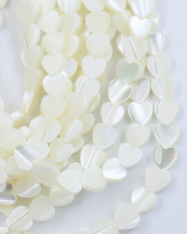 Mother of pearl Heart bead