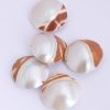 mother of pearl and shell beads