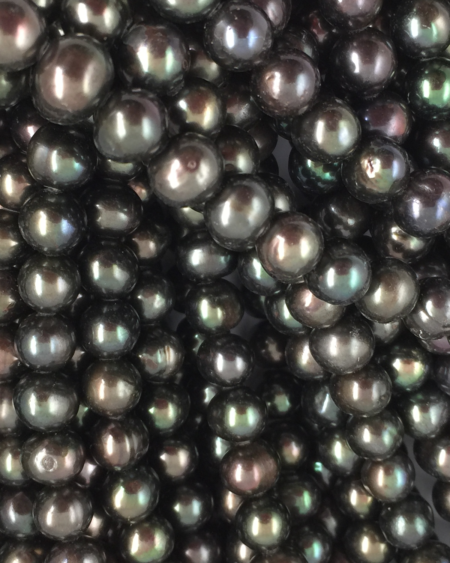 freshwater pearls 7-8mm brown