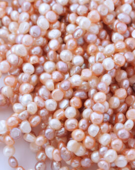 Freshwater pearls nuggets 6-7mm Pink, white & purple