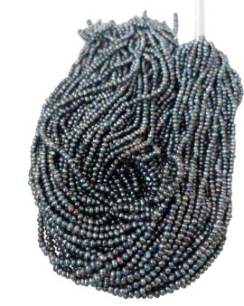 Freshwater Pearl Nuggets 2-3mm. Paua/blue
