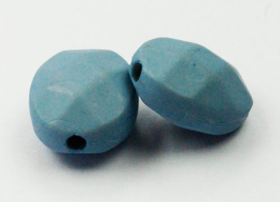 Polymer clay beads Blue