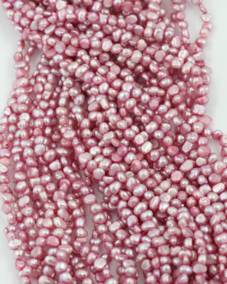 fresh water nugget pearls old rose
