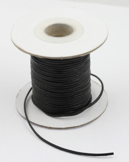 leather cord 1.5mm black