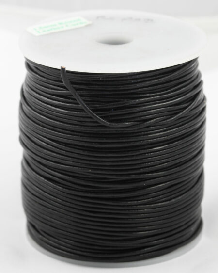 leather cord 1.5mm black