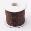 Synthetic thread waxed cord 1mm brown