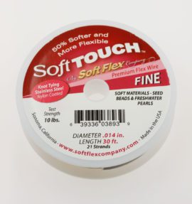 Soft Touch Beading Wire - Fine  - Sold by the Roll