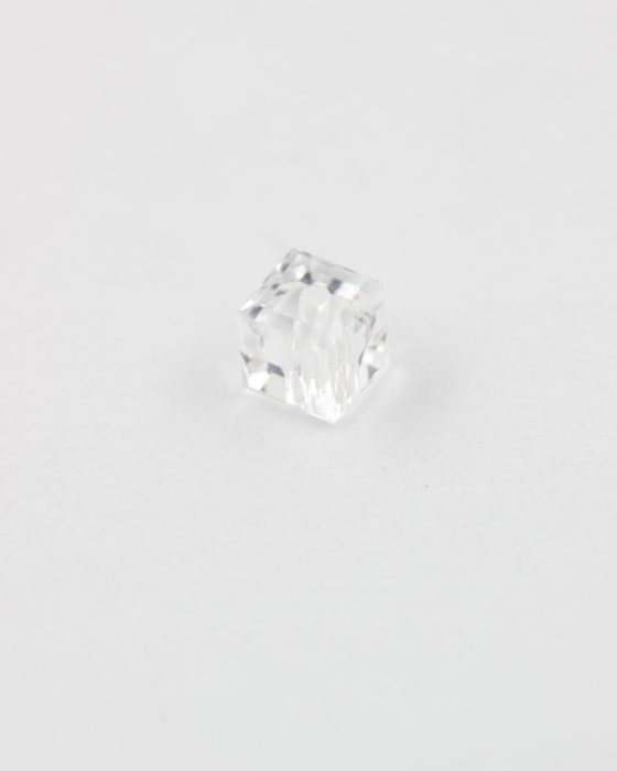 Beads, Swarovski crystal, faceted cubes # 5601 - 4 mm - Sold per pack of 10
