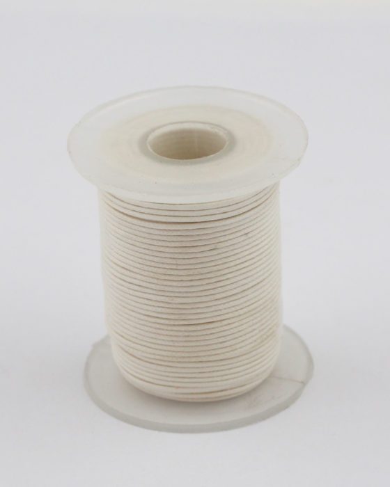 cotton cord .50mm off white