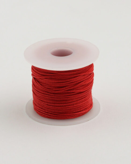 Cotton cord 0.50mm Red