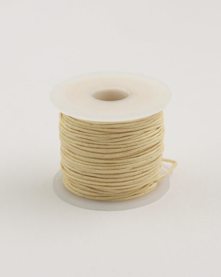 Cotton cord 0.50mm Sand