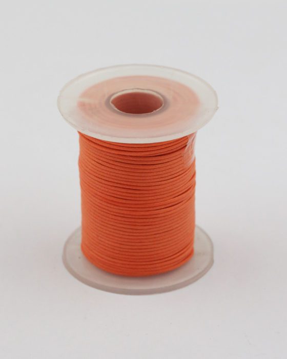 cotton cord .50mm orange