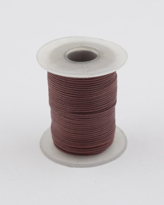 cotton cord .50mm copper