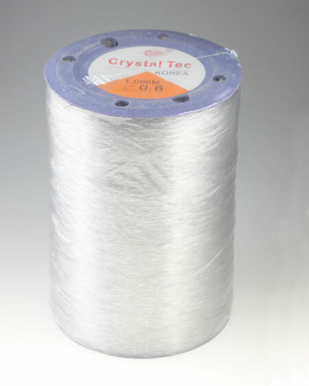 Lycra 0.6 clear large roll