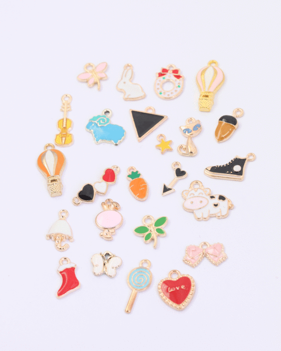 Mix Enamelled Charms.