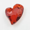 Pendant, Swarovski crystal, Devoted to U heart # 6261 - 36 mm - Sold individually