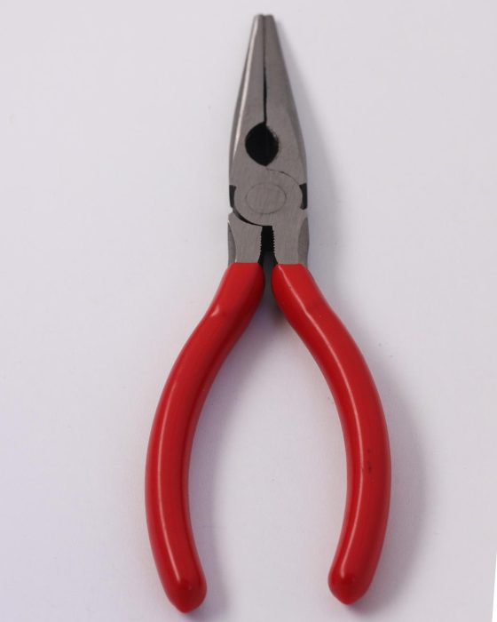 Long nose serrated jaws plier