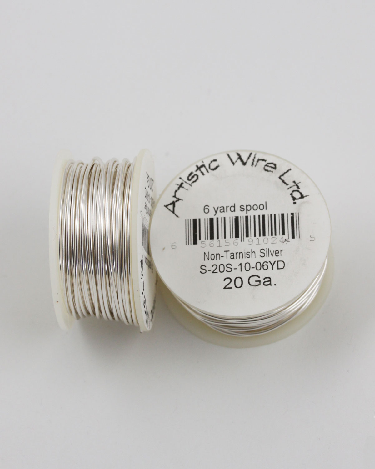 artistic wire 20 gauge non-tarnish silver