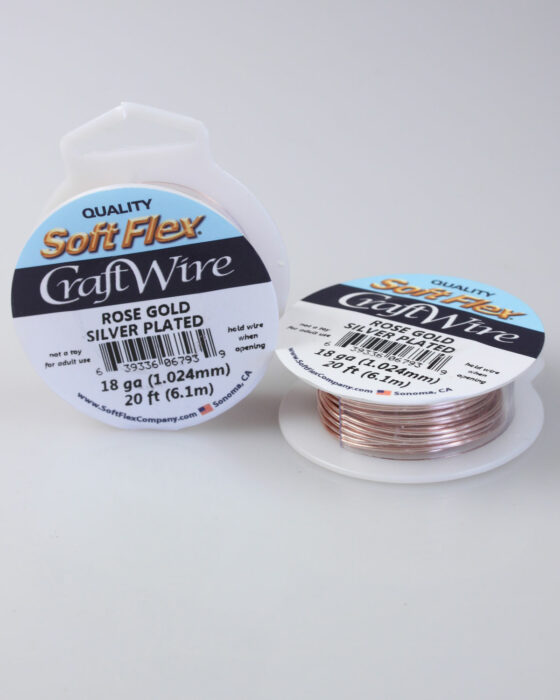 Craft wire 18 gauge rose gold