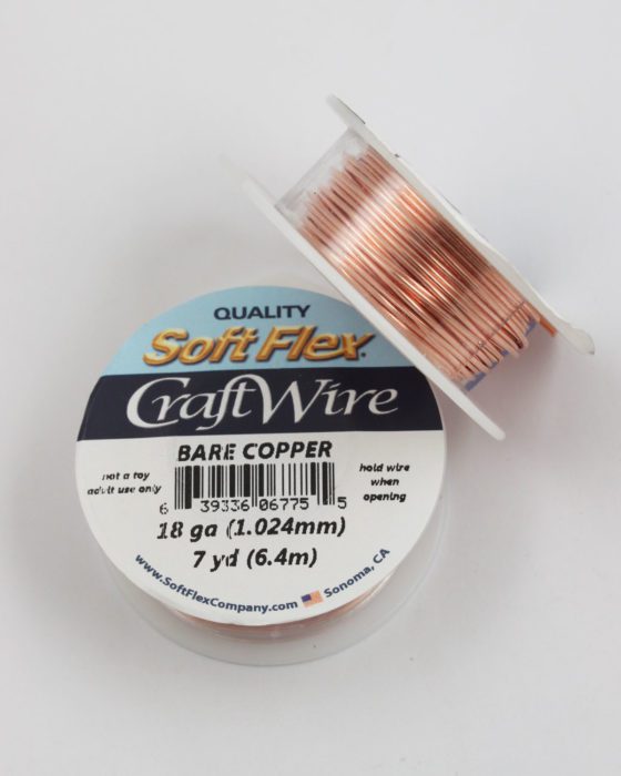 craft wire 18 gauge bare copper