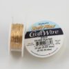 craft wire 22 gauge gold silver plated