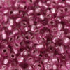seed beads pink silver lined 3.5mm