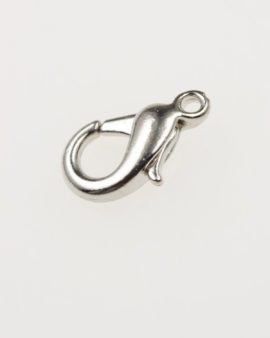 Catch, metal lobster catch, 14 x 27 mm. Sold per pack of 10