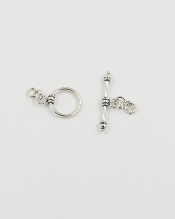 STERLING SILVER TOGGLE CLASP 14MM