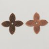 star shape 34mm antique copper