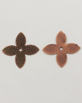 star shape 34mm antique copper