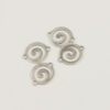 tribal spacer 12.6mm antique silver