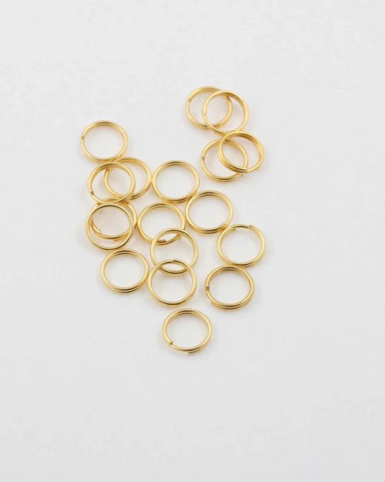 Split ring 8mm gold