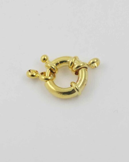 Bolt ring gold 15mm