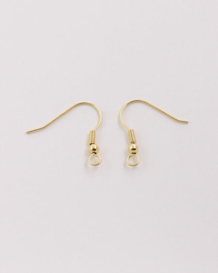 18k Gold plated French Ear wires