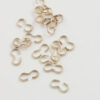 chain link 5x12mm champagne