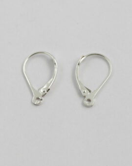 Sterling Silver Lever Back Earwire 10x18mm