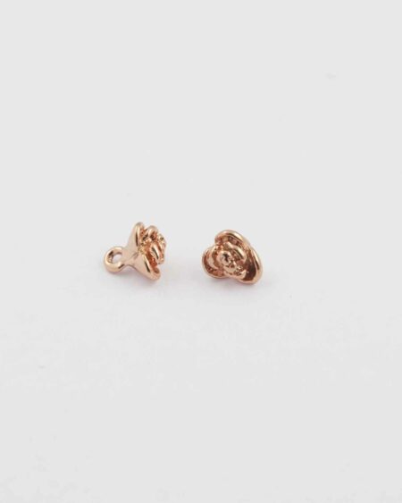 rose charm rose gold