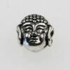 7 mm Metal Buddha head beads - Sold per pack of 20 beads