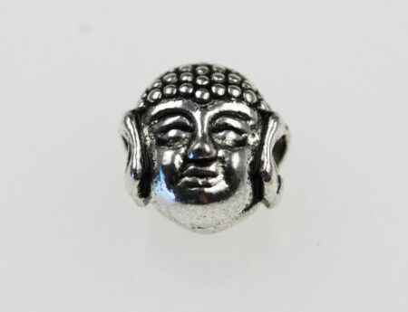 7 mm Metal Buddha head beads - Sold per pack of 20 beads