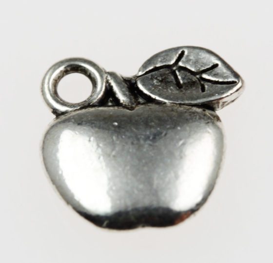 Apple charm - Sold in packs of 20 pieces