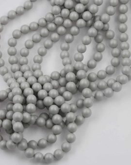 Swarovski Pastel grey pearl 6mm